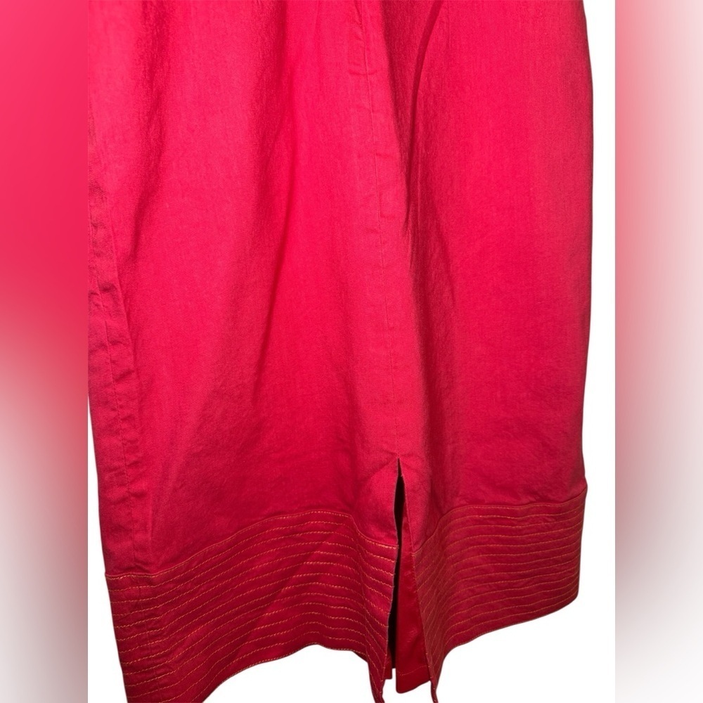 Adrianna Papell Strapless Red Dress - Picture 4 of 7